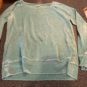 Maurice’s lightweight seafoam green sweatshirt EUC so S